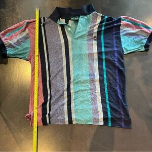 Striped Vintage Polo Shirt